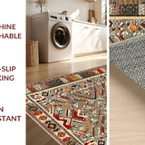 Eclectic Vibrant Ethnic Weave(Gray)