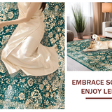 Luxurious Distressed Medallion(Green)