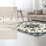 Minimalist Cream and Black Symmetry(Beige)