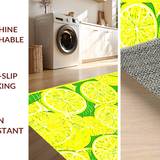 Ultra Soft Area Rug, Non Slip, Stain Resistant, Washable Area Rugs for Living Room, Bedroom, Vibrant Yellow Shaggy Pattern(Yellow)