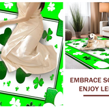 Lucky Green Celtic Design Doormat(Green)