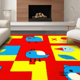 Cheerful Numbered Starburst(Red)