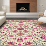 Retro Round Floral Influence(Ivory)