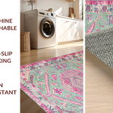 Elegant Vintage Geometric Motif Fusion(Green)