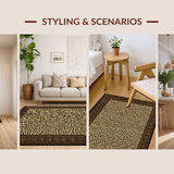 Artistic Wildlife Graphic Statement(Beige)