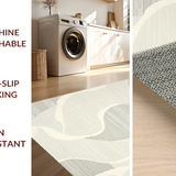 Contemporary Creamy Curved(Beige)