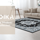 Elegant Vintage Medallion Motif(Black)