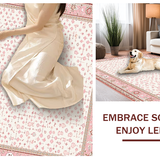 Elegant Seasonal Hues Door Mat(Pink)