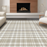 Contemporary Textured Plaid Look(Beige)