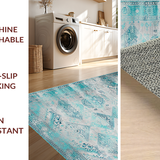 Contemporary Floral Textural Fusion(Blue)