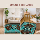 Elegant Earthy Tones Fusion(Blue)