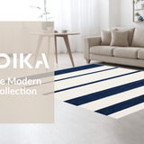 Dynamic Coastal Striped Serenity(Blue)