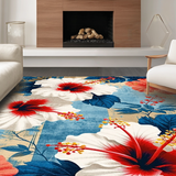 Elegant Contemporary Floral Fusion(White)