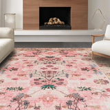 Charming Pastel Botanical Motif(Pink)