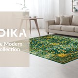 Modern Abstract Floral Arrangement(Green)