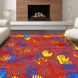 Charming Colorful Childlike Appeal(Red)