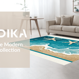 Delicate Shells and Starfish Arrangement(Blue)