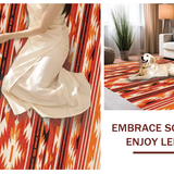 Dynamic Ethnic Linear(Red)