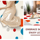 Fun Artistic Polka Dot Display(Red)