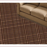 Ultra Soft Area Rug, Non Slip, Stain Resistant, Washable Area Rugs for Living Room, Bedroom, Tiger Skin Pattern(Brown)