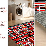 Lively Road Trip Exploration Mat(Red)