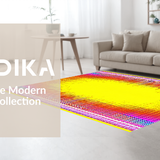 Enchanting Round Colorful Whirl(Red)