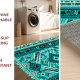 Dynamic Lattice Patterned Accent(Blue)