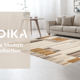 Artistic Woven Lattice Motif(Beige)