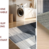 Luxurious Black and Gray Medallion Style(Gray)