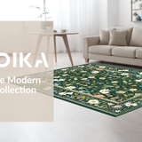 Chic Earthy Tones with Butterflies(Green)