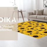 Playful Floral Contrast Element(Yellow)