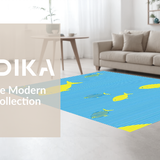 Bright Nautical Theme with Fish Design(Blue)