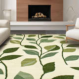 Graceful Floral Harmony in Tones(Ivory)