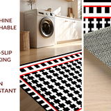 Elegant Contemporary Tic Tac Toe Design(Black)