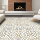Chic Geometric Motif(Beige)