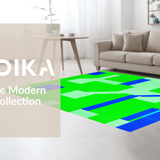 Bright Colorful Intersection Design(Green)