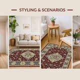 Chic Transitional Diamond Layout(Red)