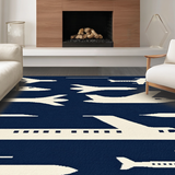 Fun Modern Travel Inspired Design(Blue)