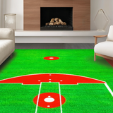 Energetic Graphic Baseball Visual Appeal(Green)