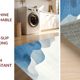 Elegant Monochromatic Swirl(Blue)