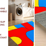 Contemporary Textured Wavy(Red)