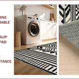 Bold Exotic Zebra Motif(Black)