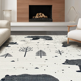 Whimsical Cute Creature Motif(Beige)