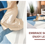 Artistic Gray White Peak Illustration(Blue)