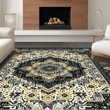 Contemporary Abstract Circular Art(Black)