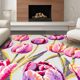 Minimalist White Floral Elegance(Pink)