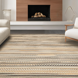 Contemporary Tan and Beige Fusion(Beige)