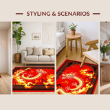 Striking Red and Orange Visuals(Red)