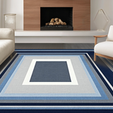 Trendy Geometric Symmetry in Blue(Blue)