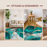 Elegant Colorful Distressed(Green)